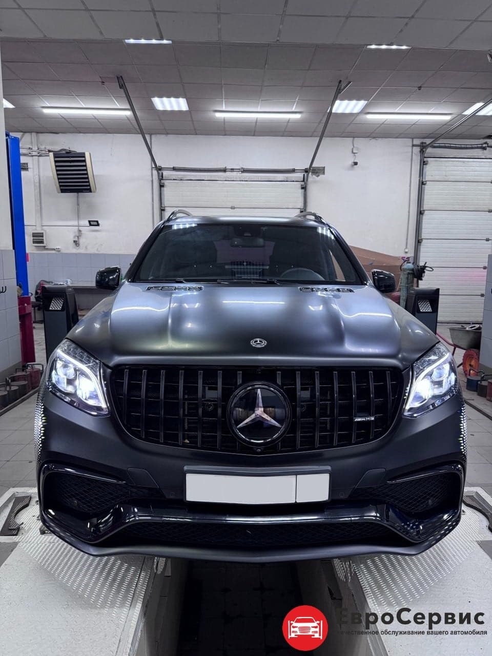 В работе — Mercedes-Benz GLS AMG!