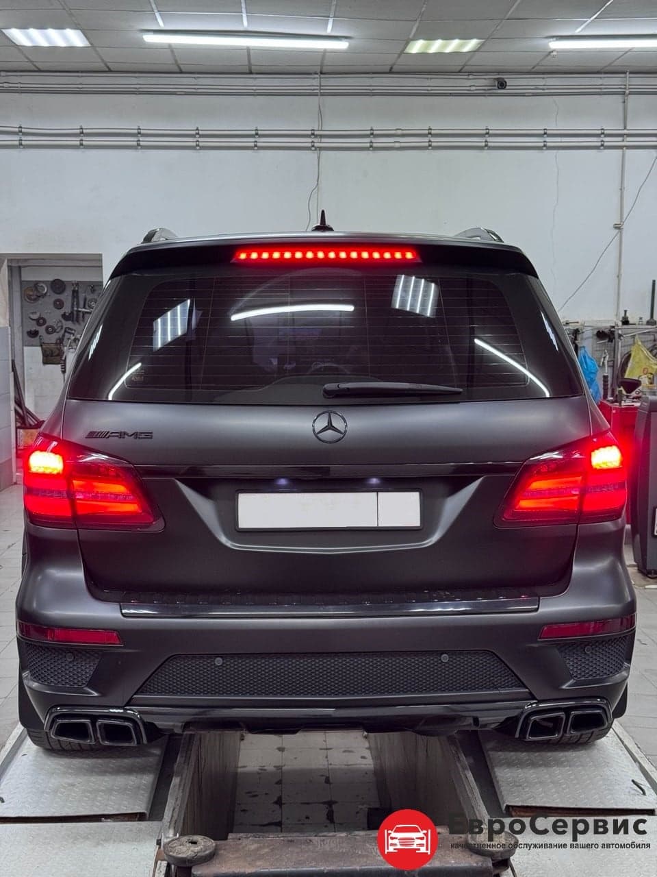 В работе — Mercedes-Benz GLS AMG!